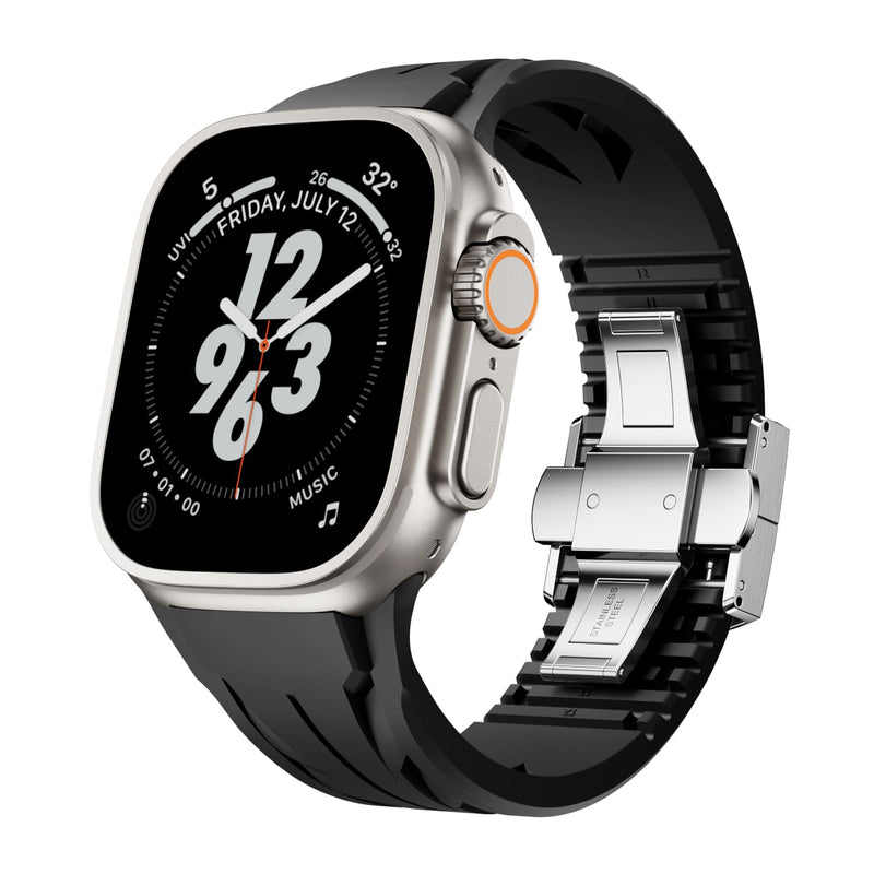 Aerox: The Sporty Rubber Strap for Apple Watch