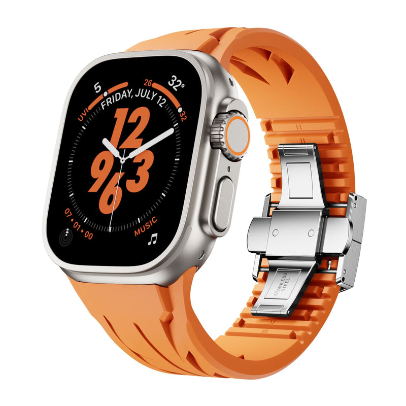 Aerox: The Sporty Rubber Strap for Apple Watch