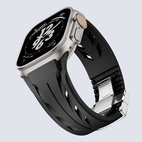 Aerox: The Sporty Rubber Strap for Apple Watch