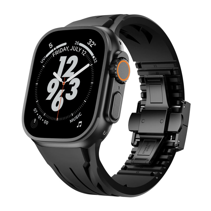 Aerox: The Sporty Rubber Strap for Apple Watch