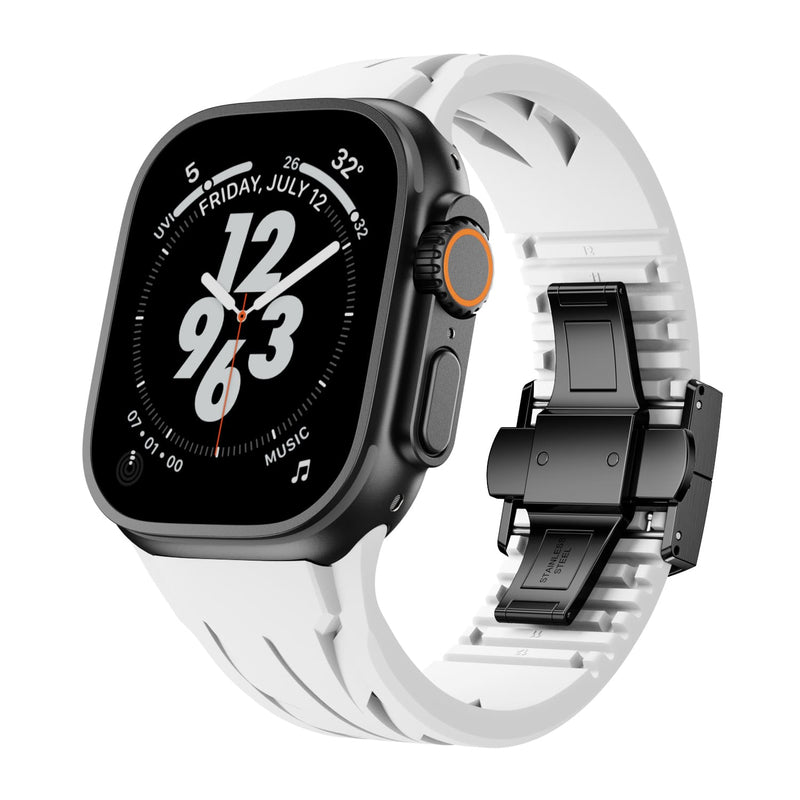 Aerox: The Sporty Rubber Strap for Apple Watch