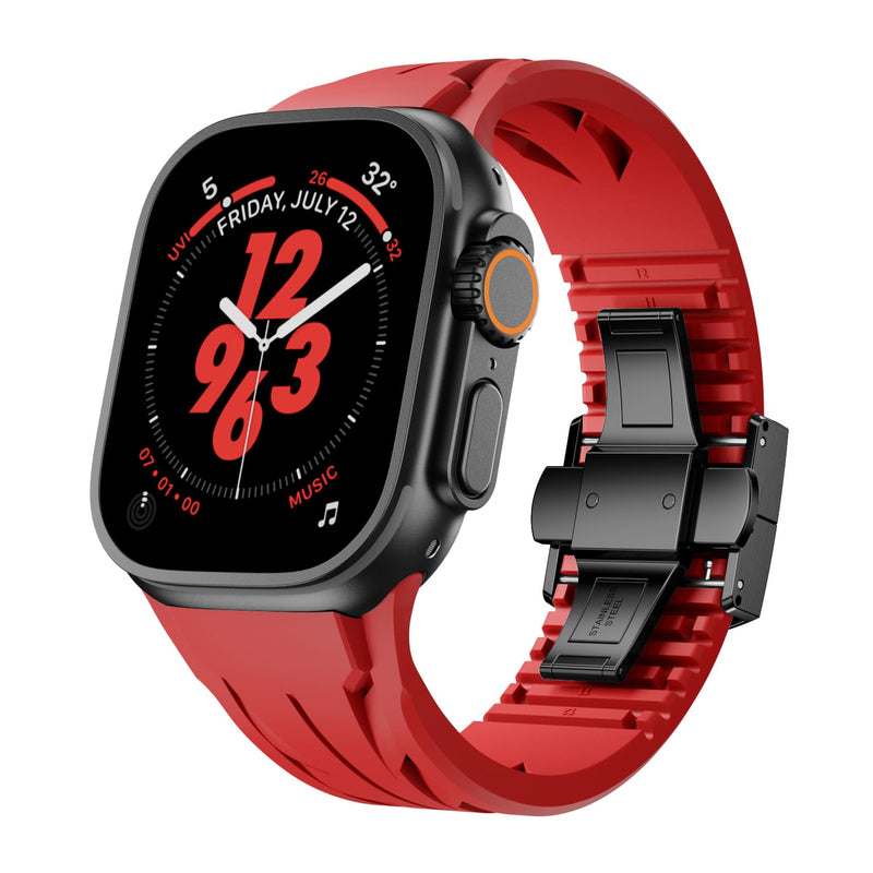 Aerox: The Sporty Rubber Strap for Apple Watch