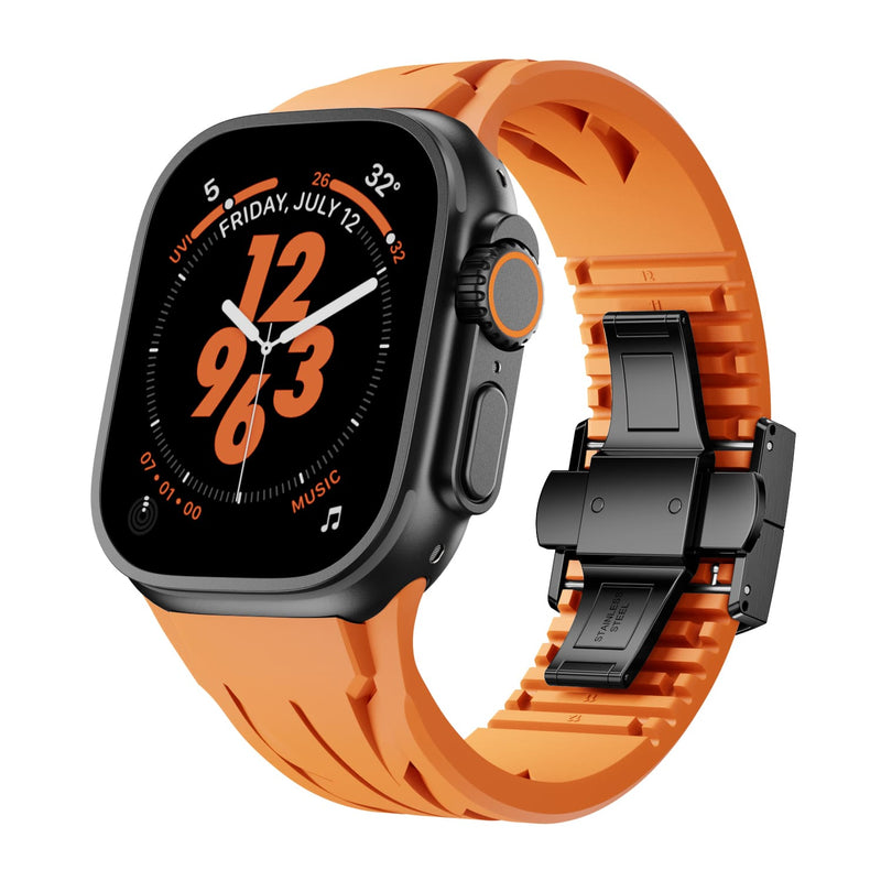 Aerox: The Sporty Rubber Strap for Apple Watch