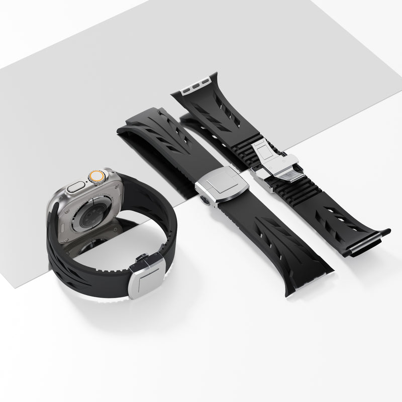 Aerox: The Sporty Rubber Strap for Apple Watch