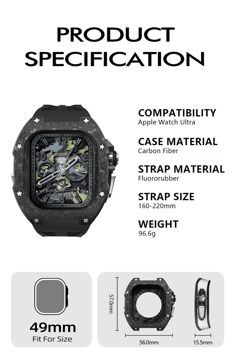 Apple Watch Case Racing Sport Carbon - Premium Edition