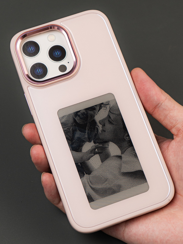 PixlrCase - Customizable E-ink iPhone Case for iPhone 13/14/15 Pro